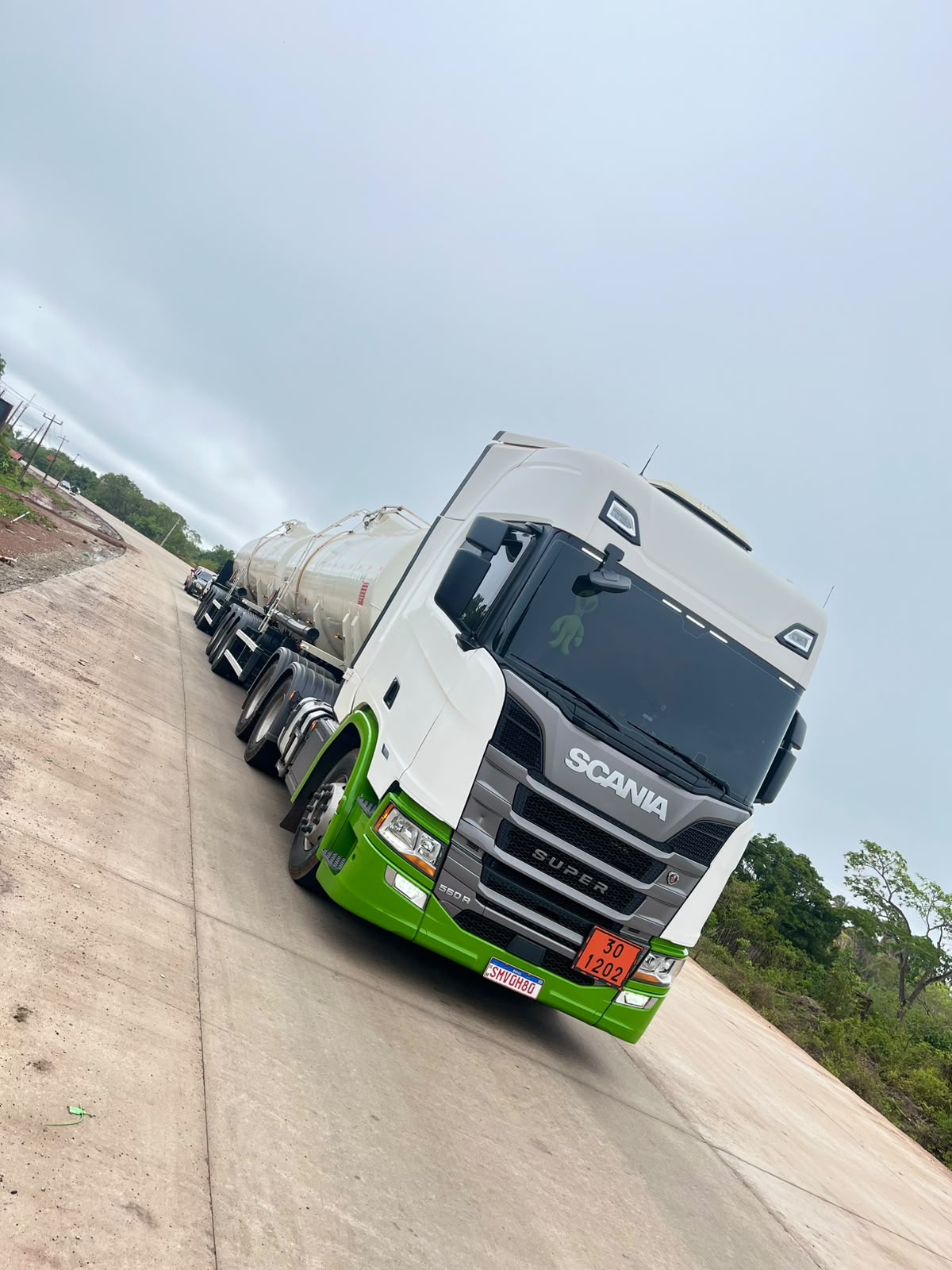 Frota da transportadora de combustíveis
