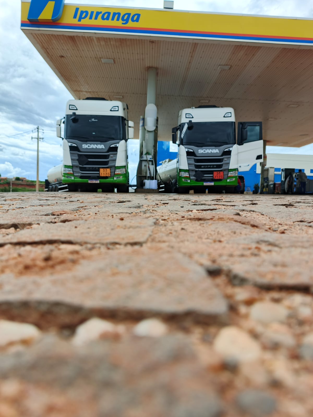 Frota da transportadora de combustíveis