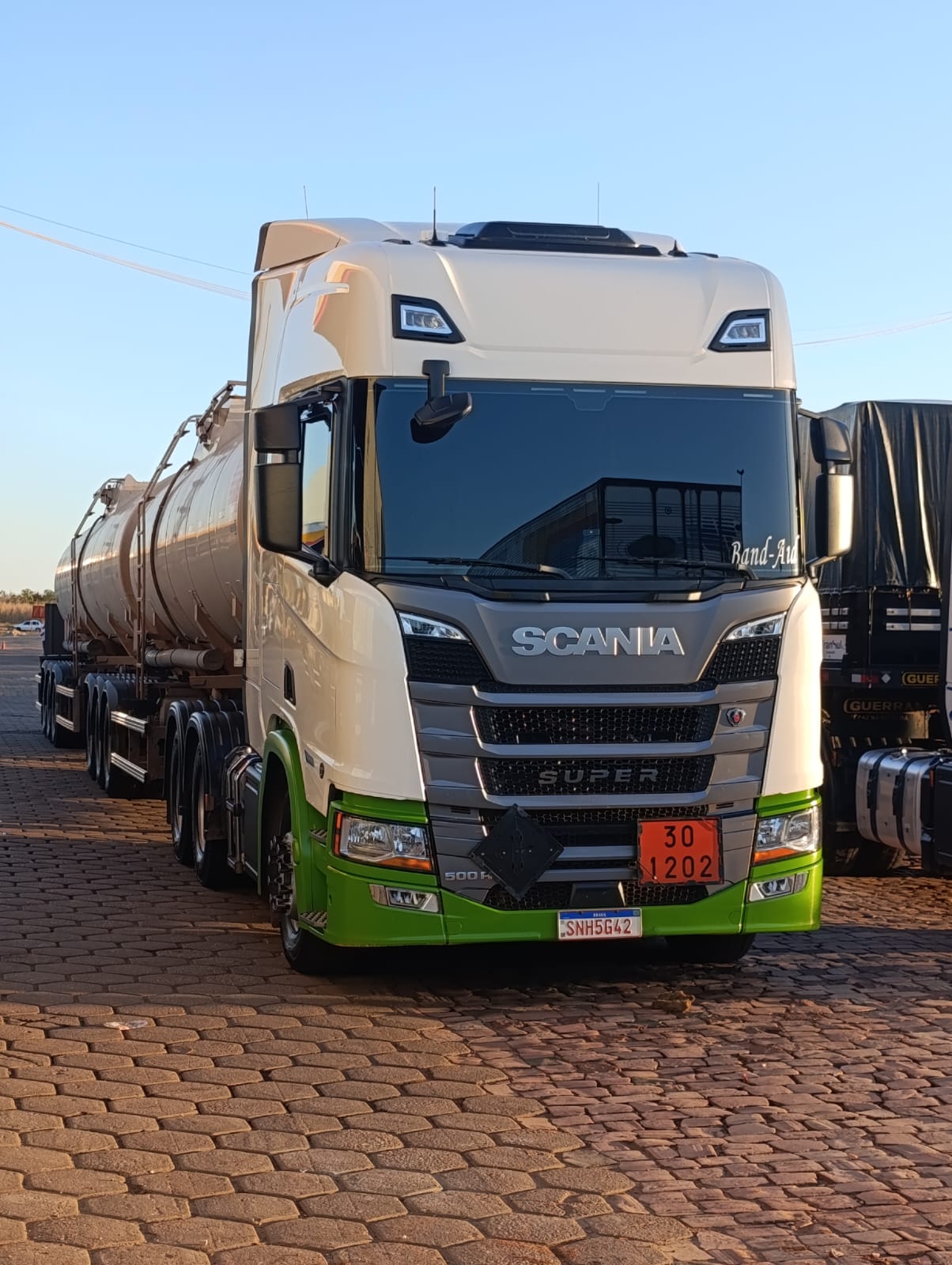 Frota da transportadora de combustíveis