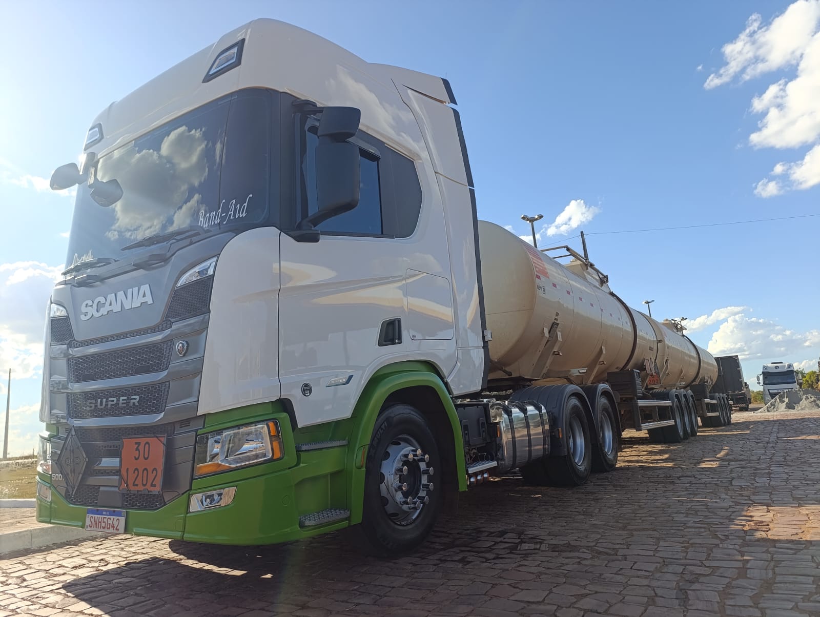 Frota da transportadora de combustíveis