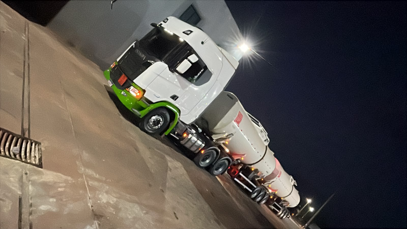 Frota da transportadora de combustíveis