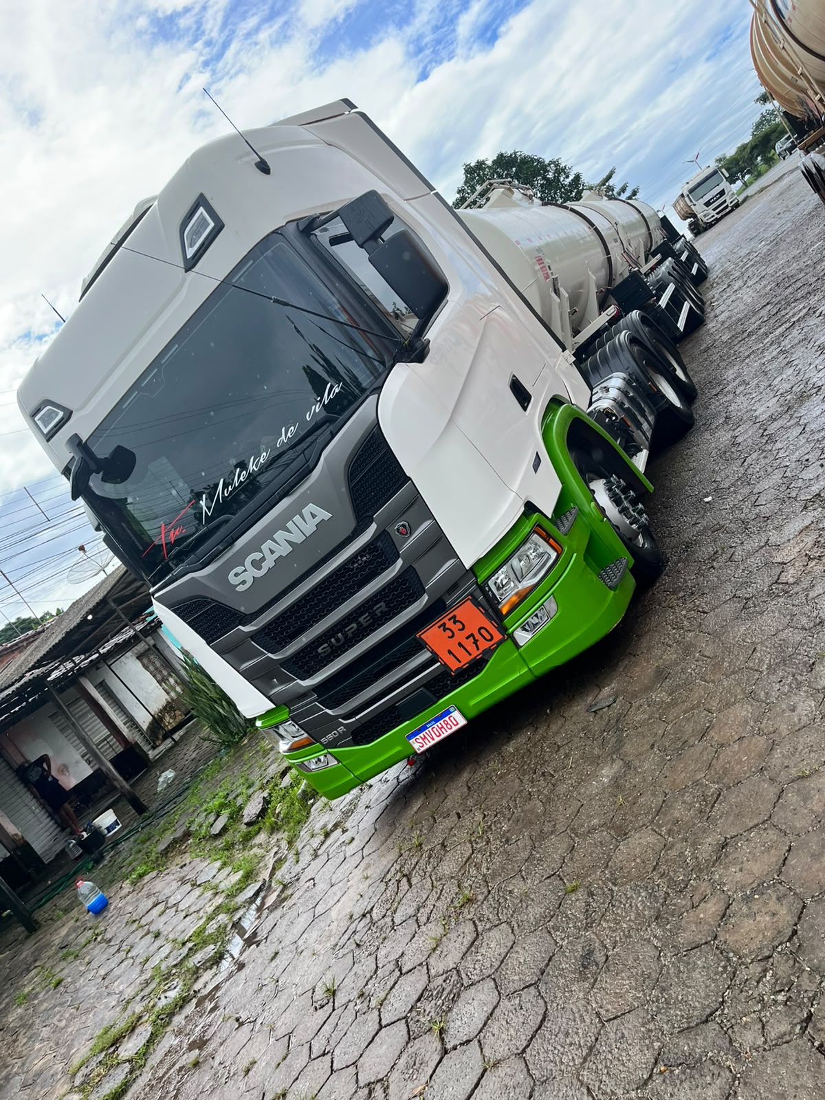 Frota da transportadora de combustíveis