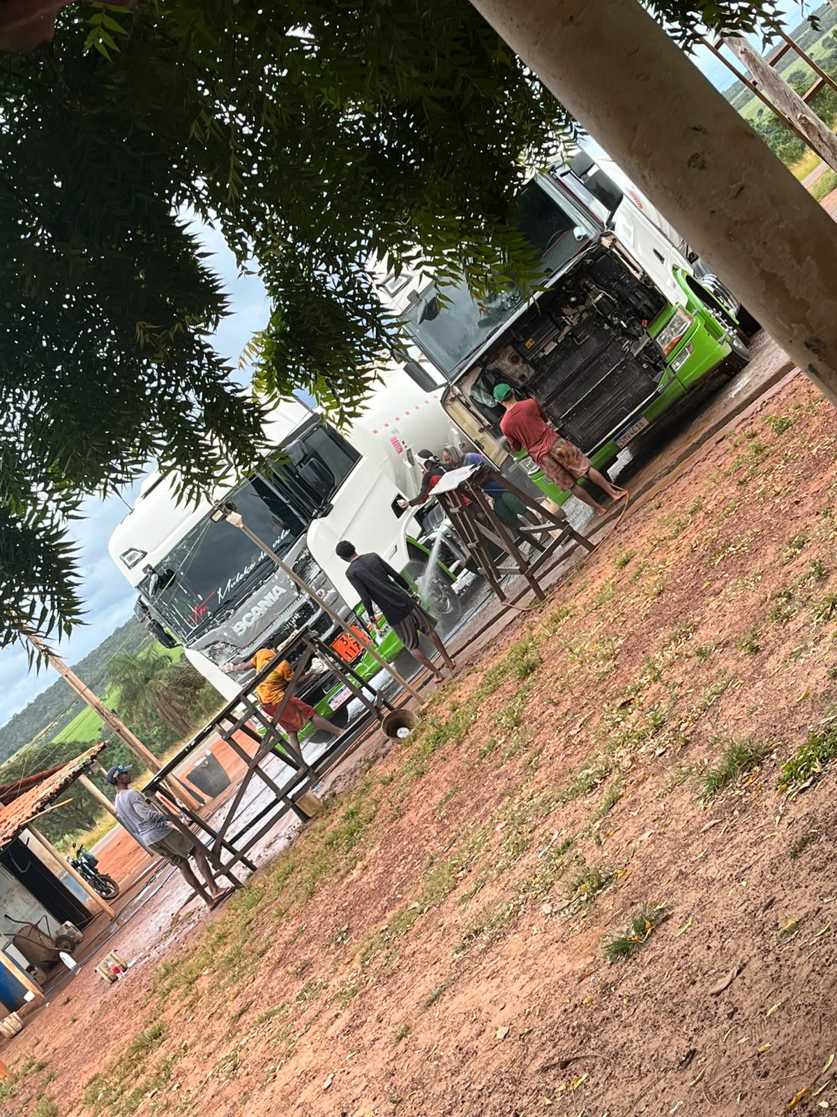 Frota da transportadora de combustíveis